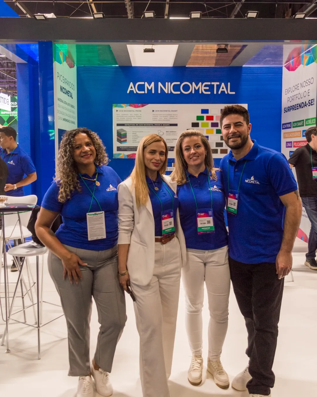 Equipe NICOMETAL Santa Catarina na FuturePrint 2026