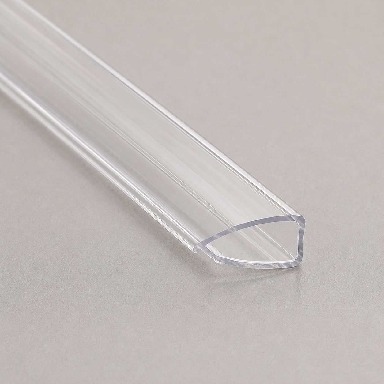 Perfil U Nicometal Cristal
